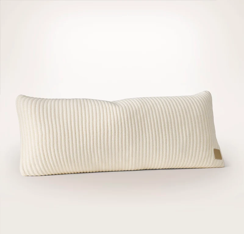 Sunday Knit Pillow Cover - Cream