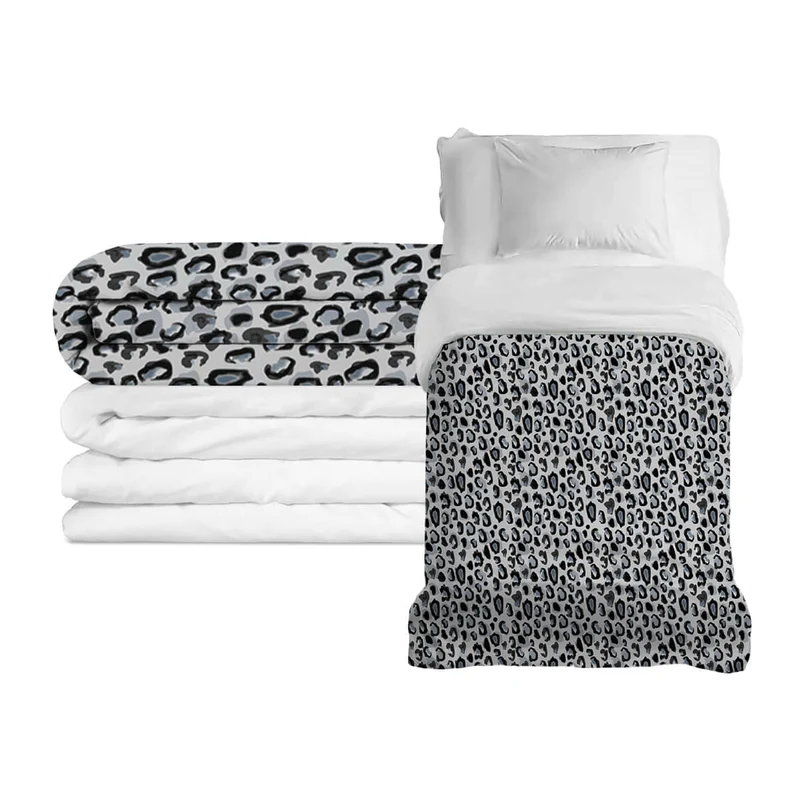 PREMIUM Animal Print Gewichtsdecke für Erwachsene