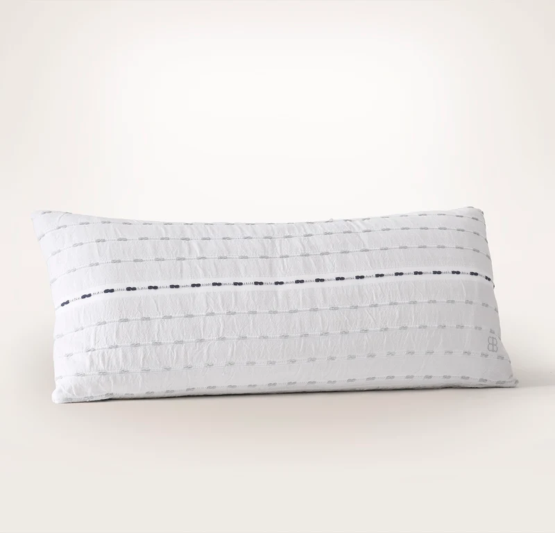Tideline Pillow Cover (Lumbar) - Shore/Coastal Navy