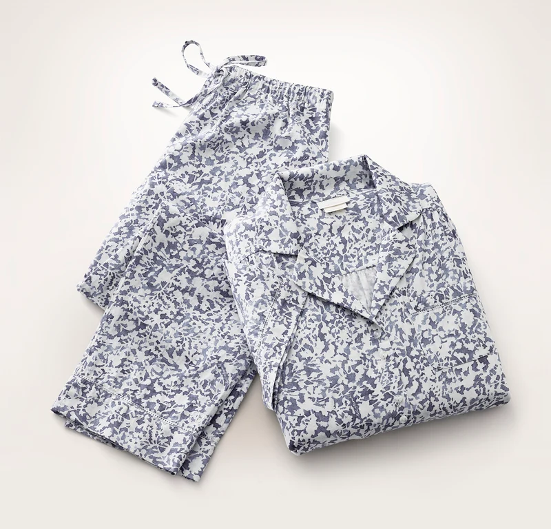 Signature Short Sleeve & Pants Pajama Set - Bay Garden