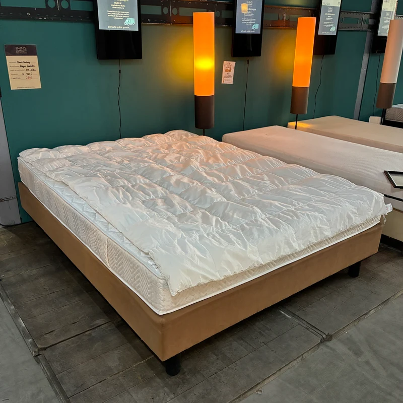 Bettdecke 140x210 Daunenbettdecke Kassettendecke Mühldorfer Weiß Decke Gebraucht