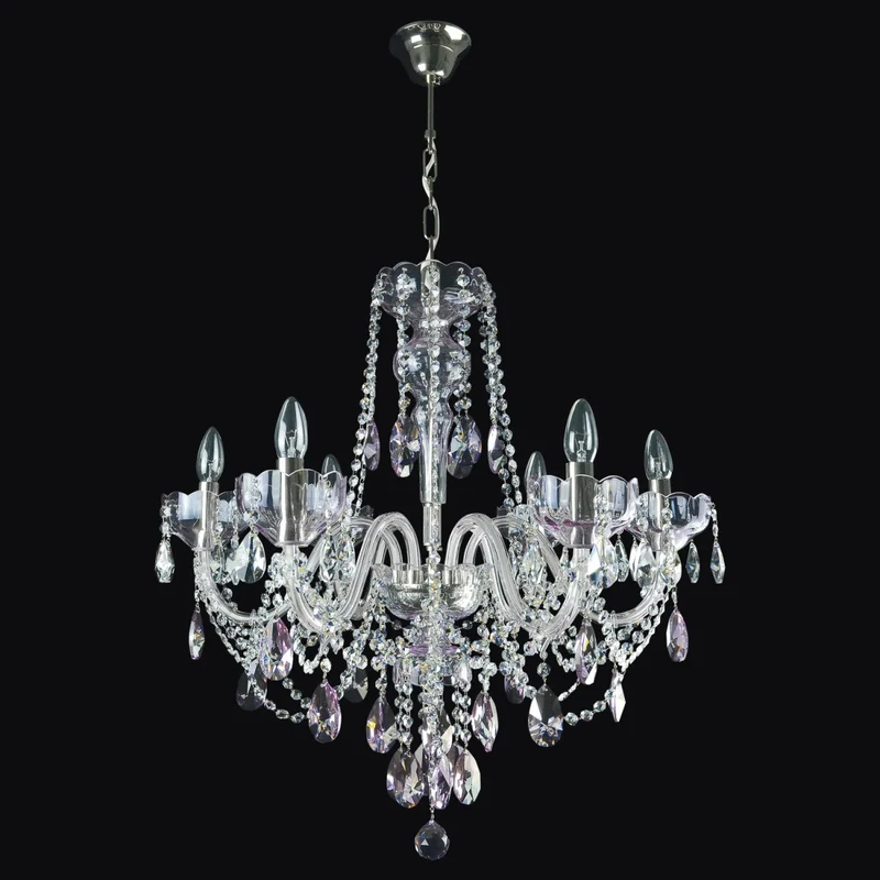 Casa Padrino Luxus Barock Kristall Kronleuchter Gold Ø 68 x H. 70 cm - Prunkvolle Messing Kronleuchter mit böhmischem Kristallglas - Barock Möbel - Edel & Prunkvoll