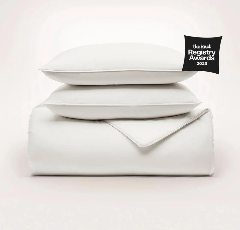 Signature Comforter - White