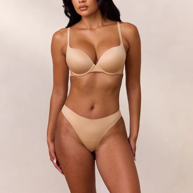 Everyday Hoge Push-Up BH - Zand