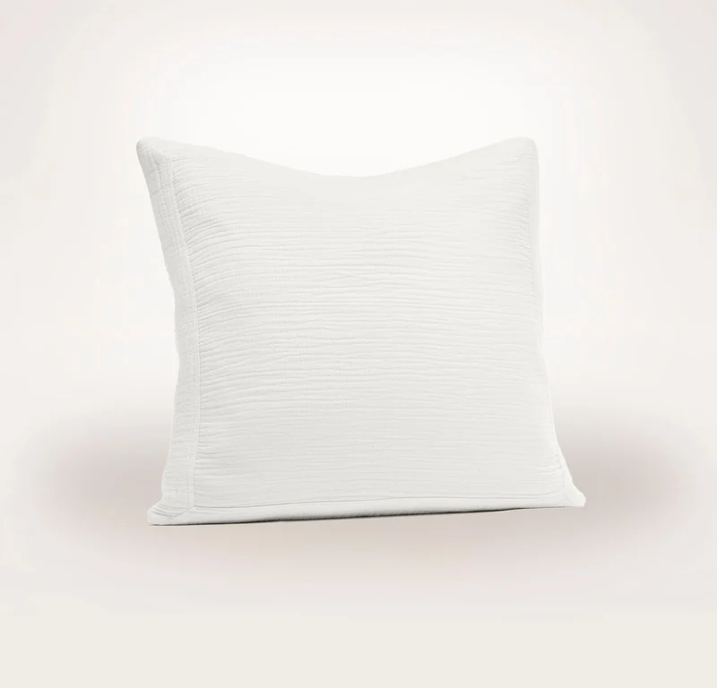 Dream Euro Sham (25x25) - White