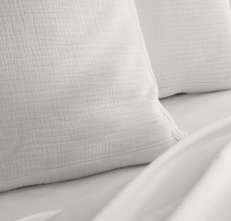 Dream Euro Sham (25x25) - White