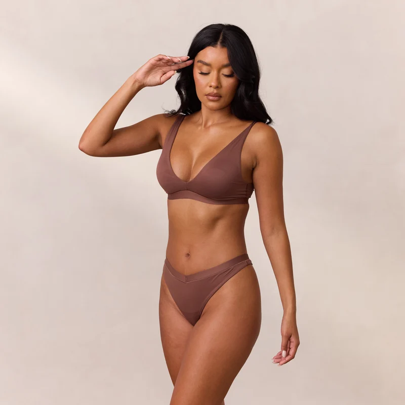 Everyday Comfort Triangle BH - Muskaat