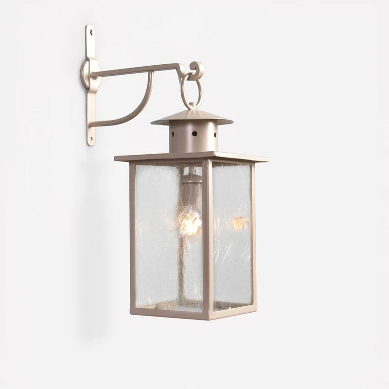 Casa Padrino Luxus Außen Laterne Gold B. 24 x H. 64 cm - Handgefertigte Laterne aus Schmiedeeisen - Luxus Kollektion - Edel & Prunkvoll