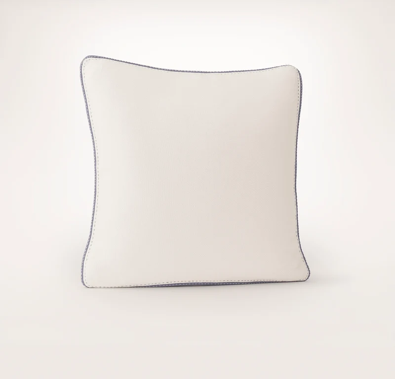 Threadmark Pillow Cover (22x22) - Soft White/Melange Bay