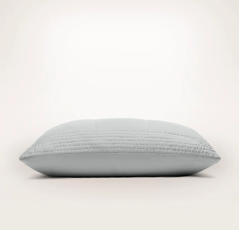 Signature Handstitched Quilted Sham - Shore