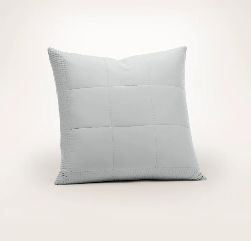 Signature Handstitched Quilted Sham - Shore