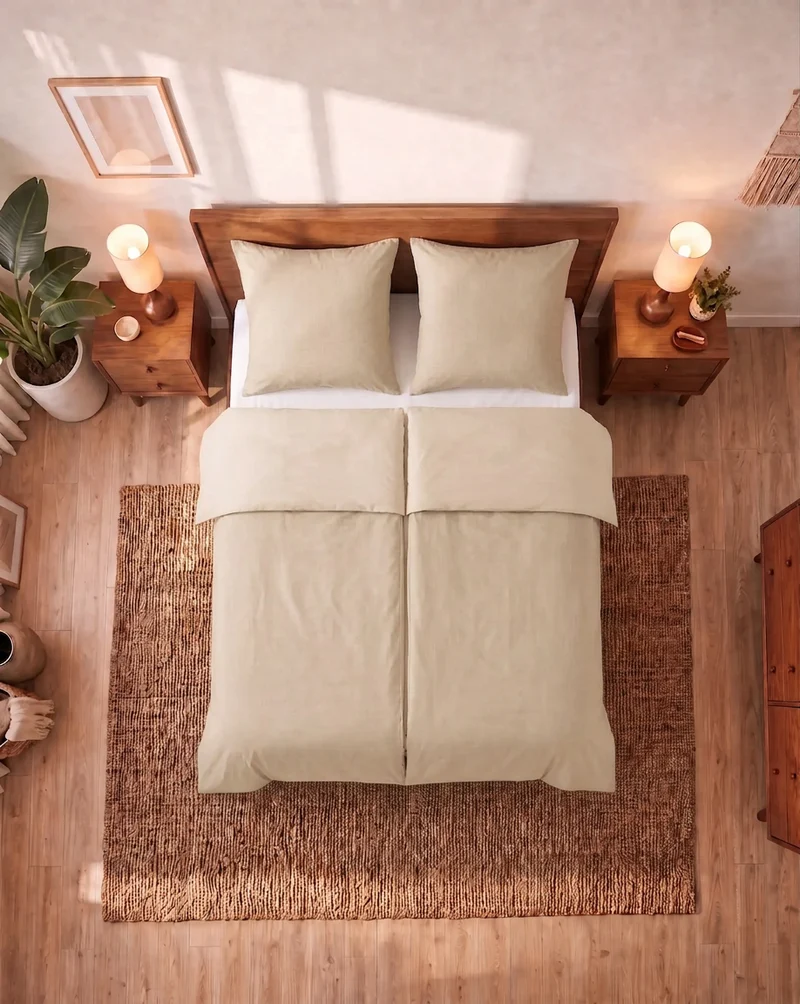 Zelesta Comfort Uni Nahtlose Bettdecke - Beige