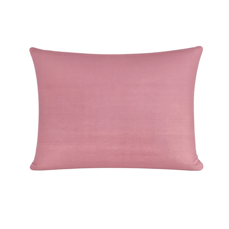 Zelesta Comfort Uni Nahtlose Kissenbezüge Set von 2 - Altrosa