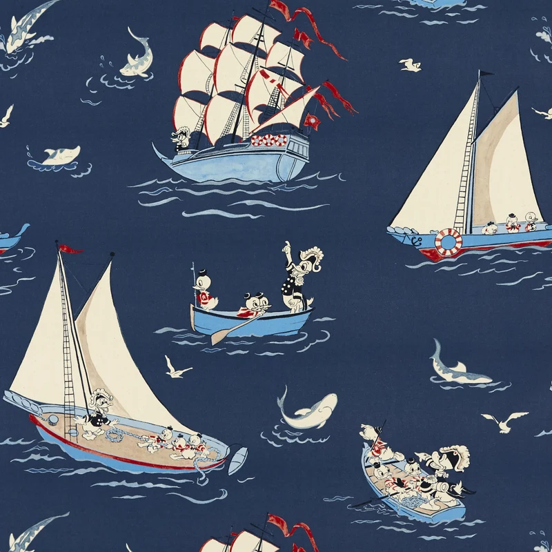 Donald Duck - night fishing