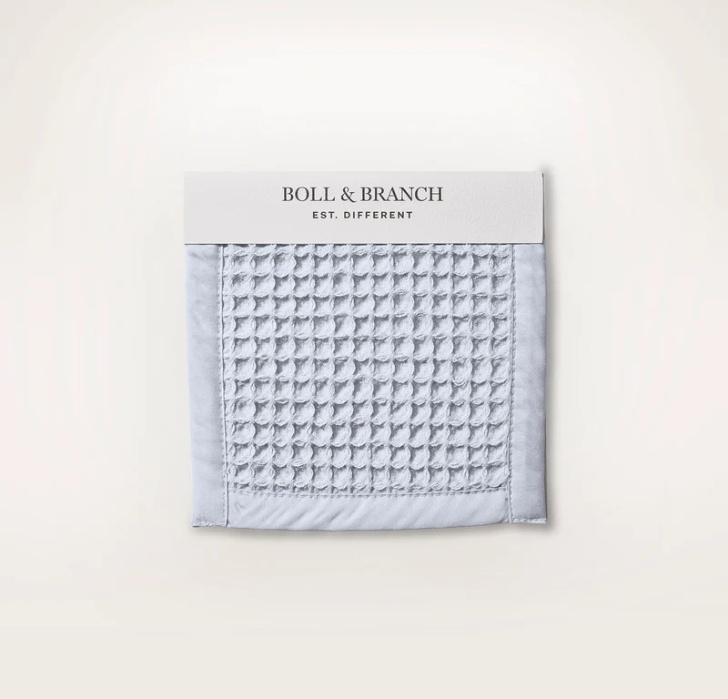 Waffle Fabric Swatch - Hydrangea