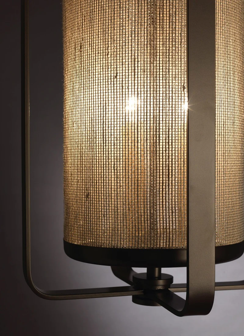 Casa Padrino Luxus Hängeleuchte Laterne Messing Brüniert Ø 45 x H. 70 cm - Handgefertigte Laterne aus Edelstahl - Luxus Kollektion - Edel & Prunkvoll