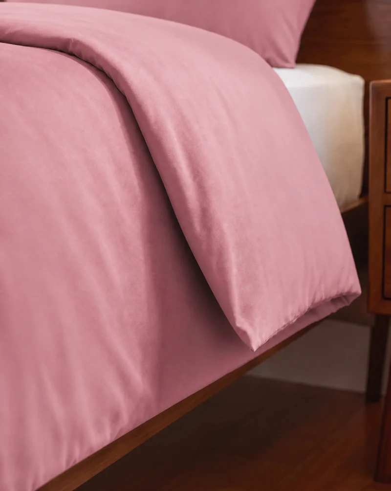 Zelesta Comfort Uni Nahtlose Bettdecke - Altrosa