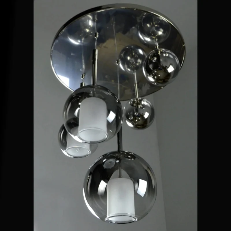 Casa Padrino Luxus Kristall Kronleuchter Silber Ø 60 x H. 70 cm - Prunkvolle Messing Kronleuchter mit böhmischem Kristallglas - Barock Möbel - Edel & Prunkvoll