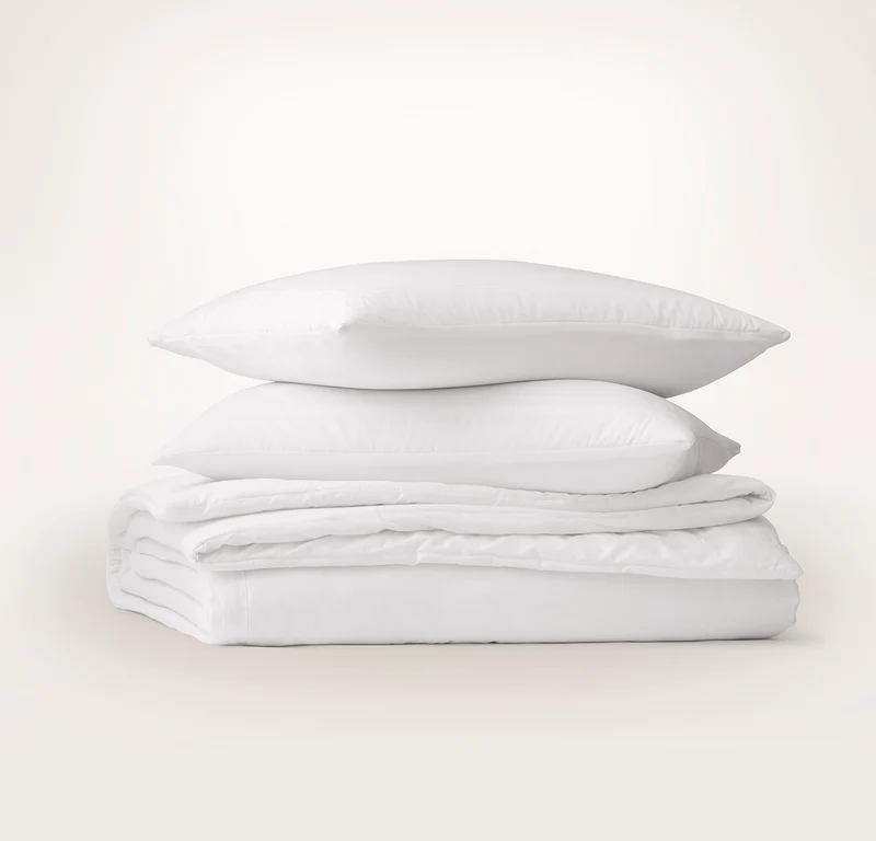 Signature Vintage Washed Comforter Set - Vintage White