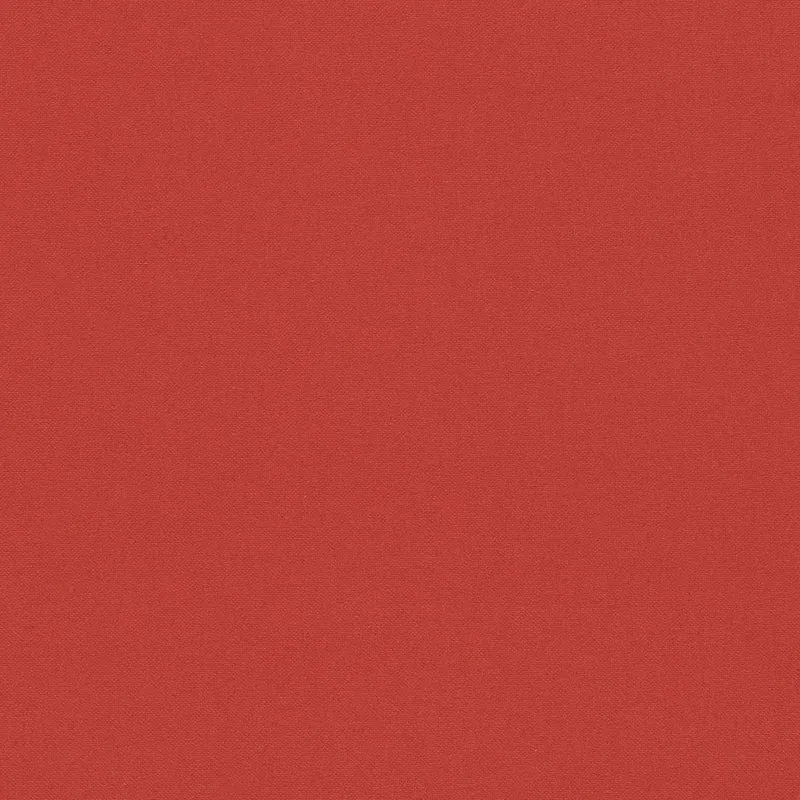 Cotton Plain - scarlet