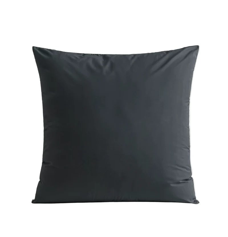 Zelesta Comfort Duo Nahtlose Kissenbezüge Set von 2 - Anthrazit