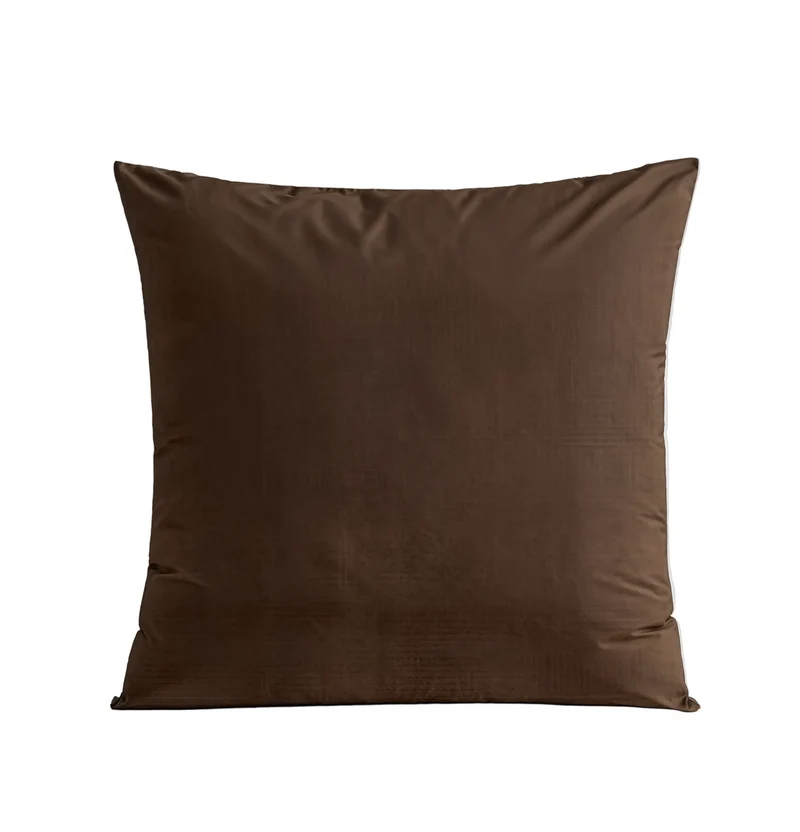 Zelesta Comfort Duo Nahtlose Kissenbezüge Set von 2 - Braun