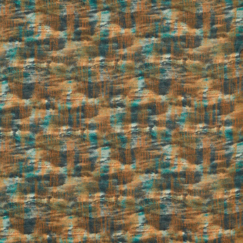 Gardinenstoff Abstract - kingfisher 297 cm