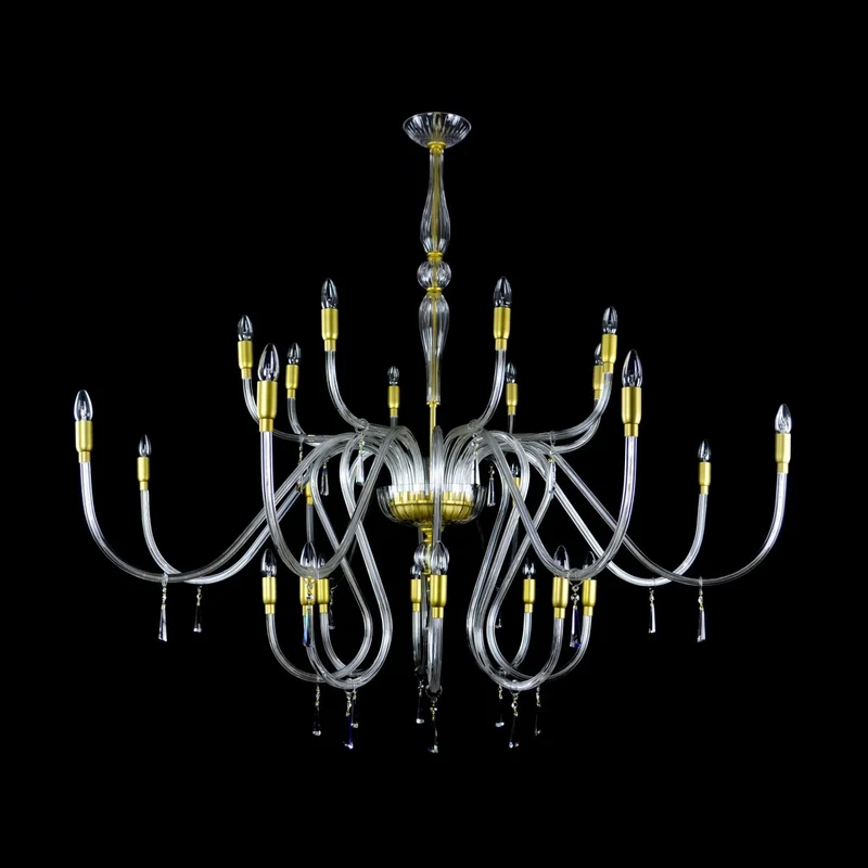 Casa Padrino Luxus Barock Kristall Kronleuchter Gold Ø 160 x H. 140 cm - Prunkvolle Messing Kronleuchter mit böhmischem Kristallglas - Barock Möbel - Edel & Prunkvoll
