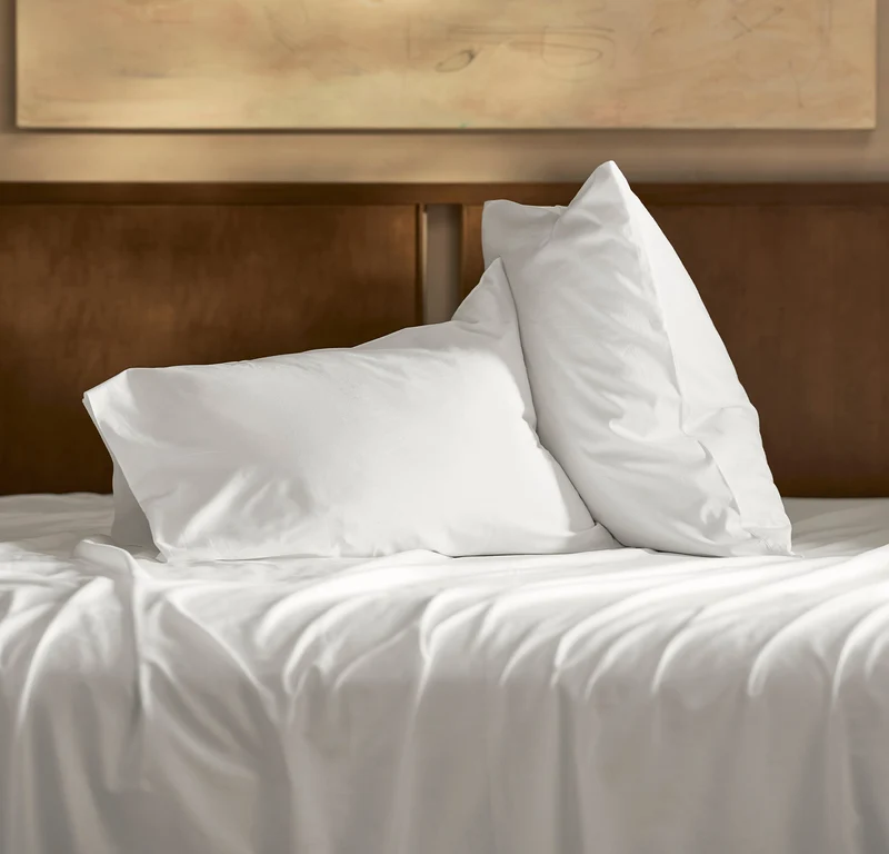 Percale Vintage Washed Pillowcase Set - Vintage White