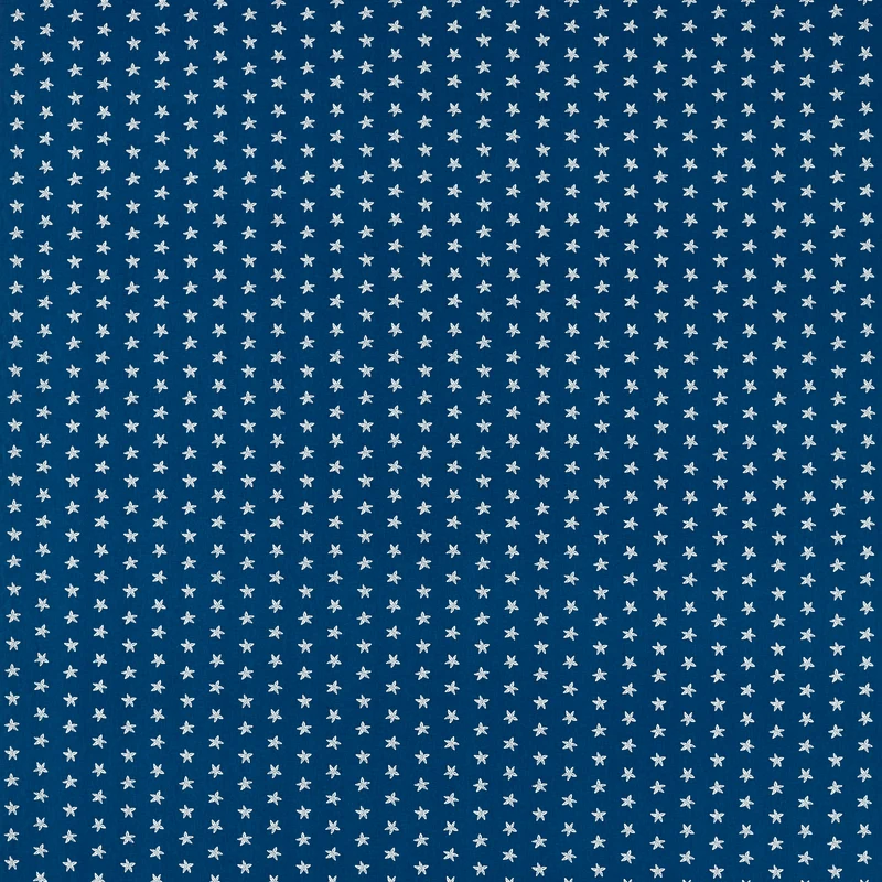 Baumwollstoff Seestern - marine