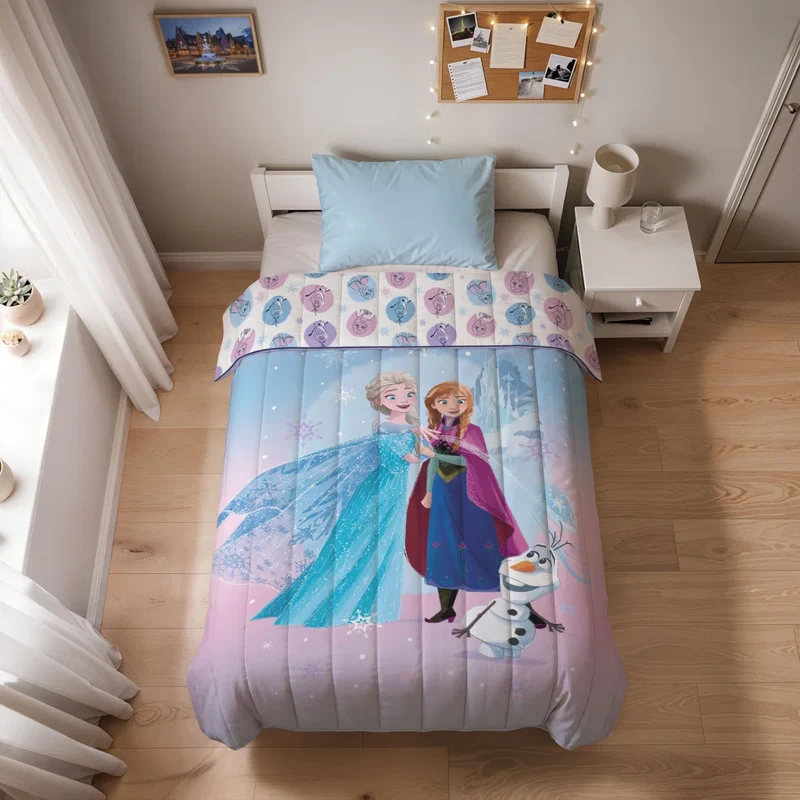 Kids Bettdecke - Disney Frozen - Elsa & Anna