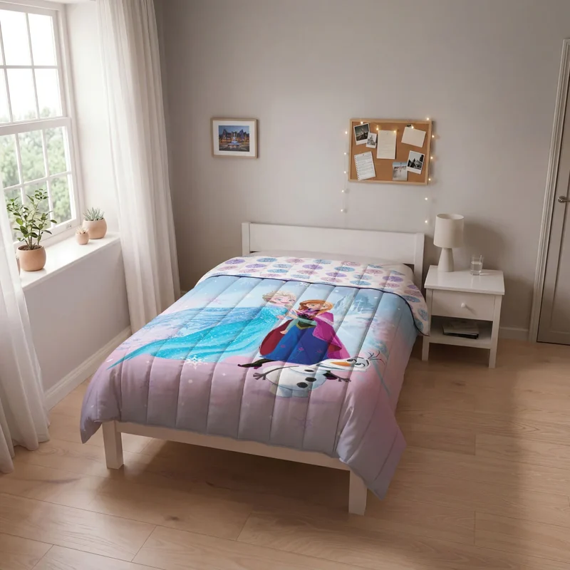 Kids Bettdecke - Disney Frozen - Elsa & Anna