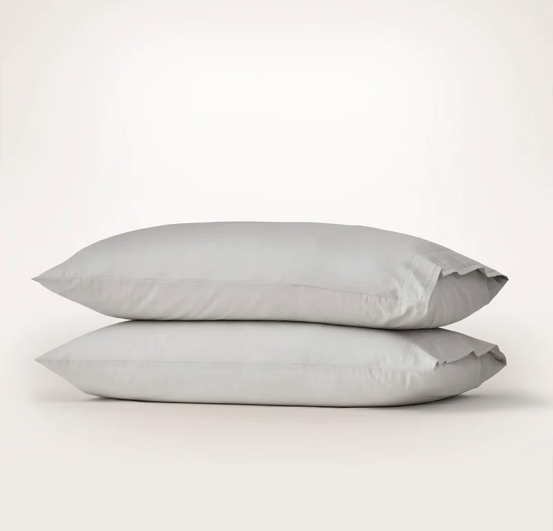 Percale Vintage Washed Pillowcase Set - Vintage Mist