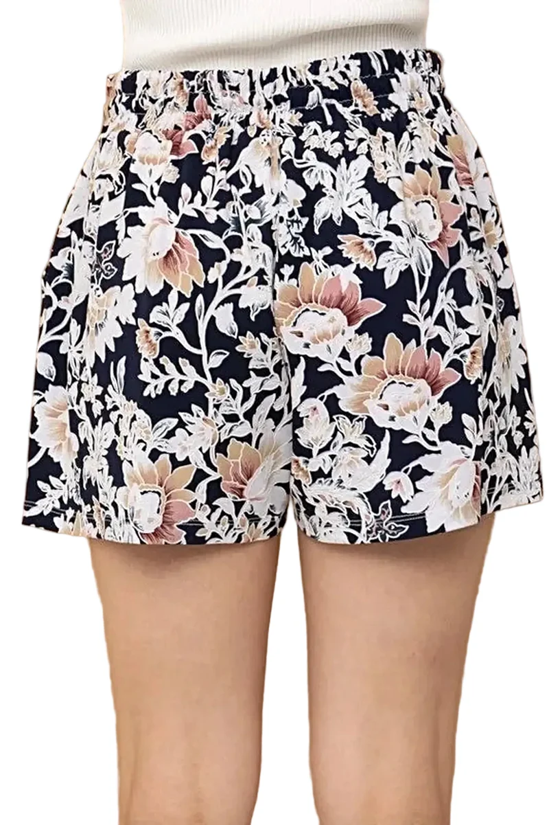 Koelende shorts met zakken en trekkoord - Kreukvrije, elastische stof voor ultiem comfort