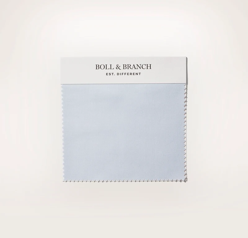 Signature Hemmed Fabric Swatch - Hydrangea