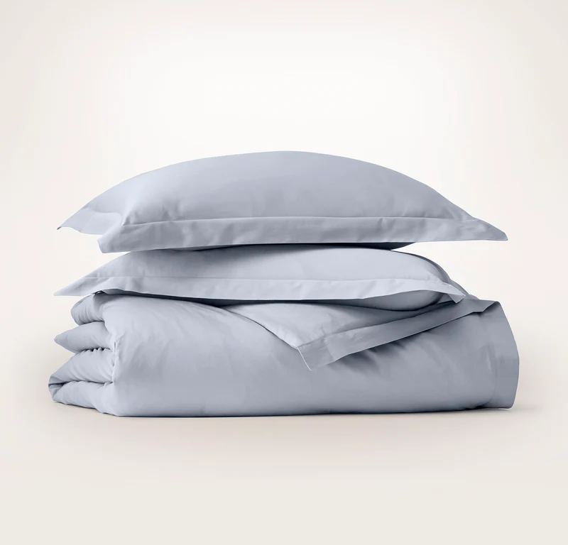 Signature Hemmed Duvet Set - Hydrangea