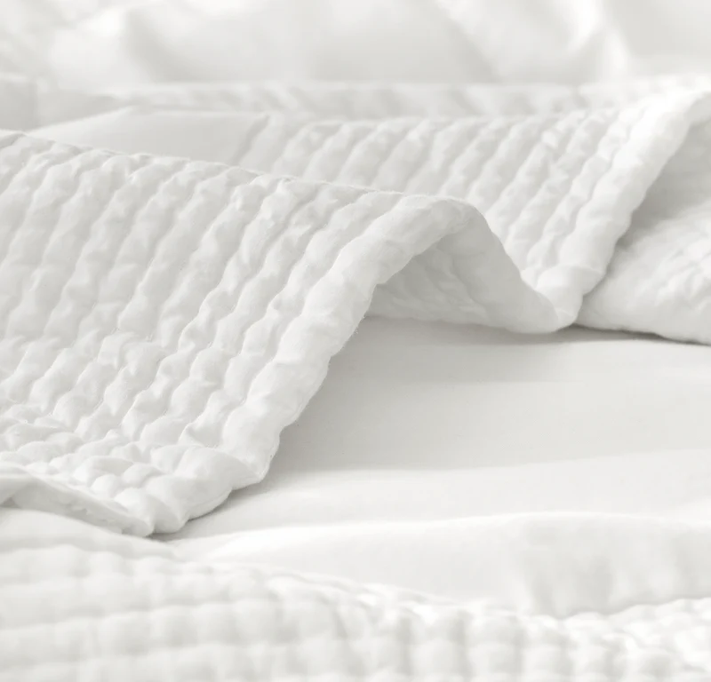 Signature Handstitched Quilt - White