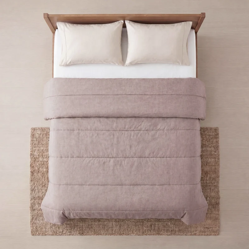 Zelesta Comfort Structure Sommerbettdecke - Taupe