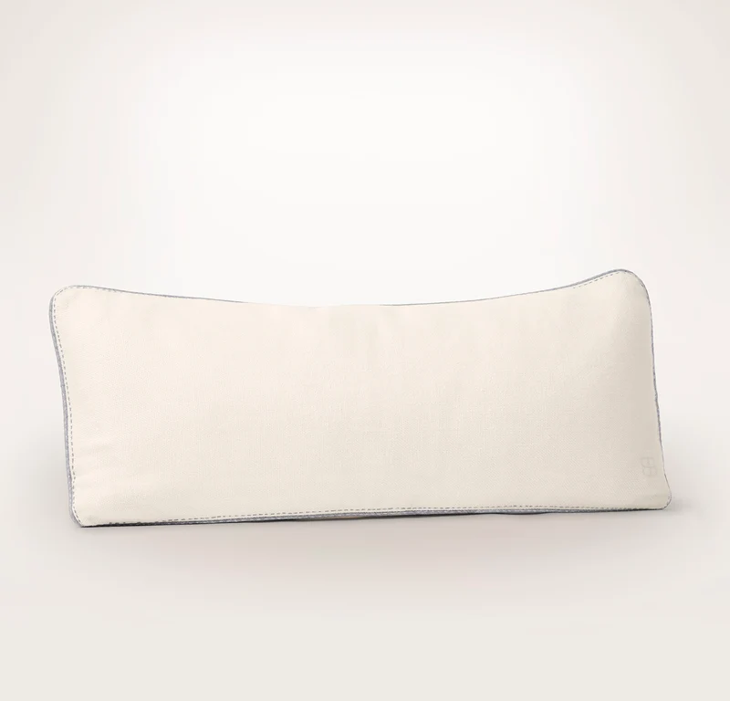 Threadmark Pillow Cover (Lumbar) - Soft White/Melange Shore