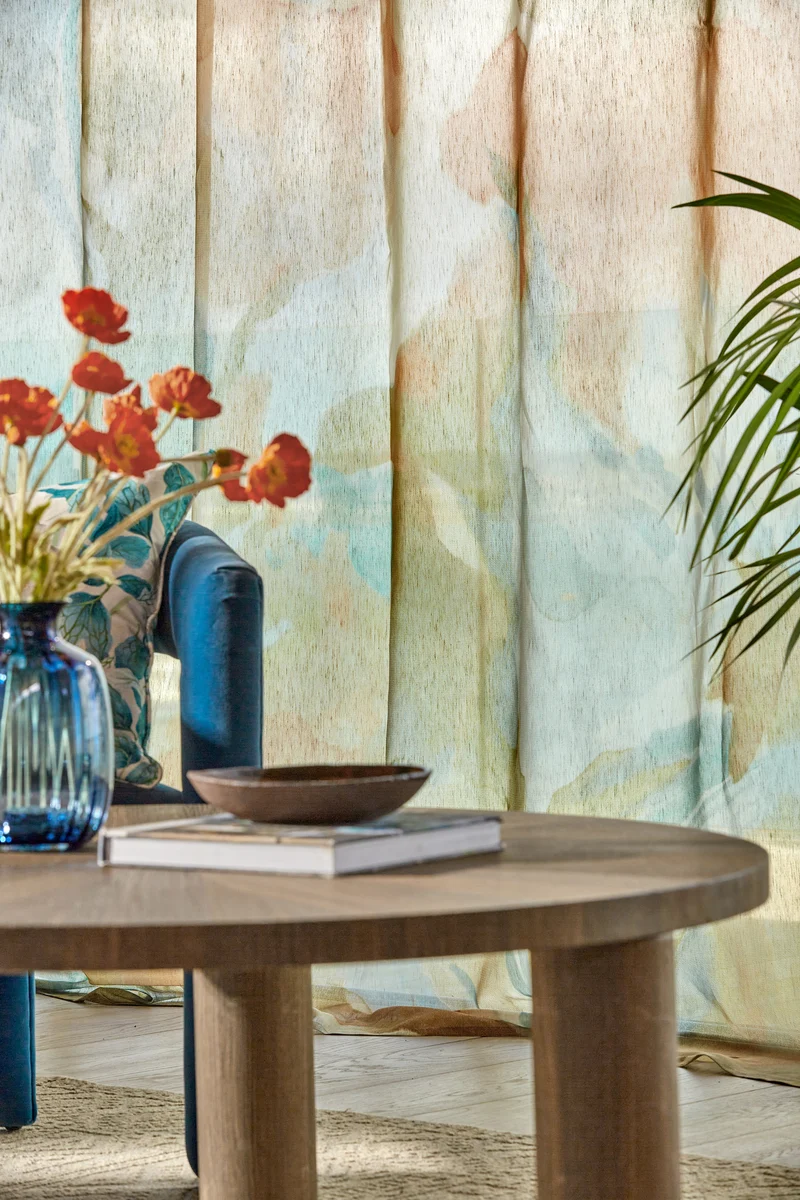 Forest Sheer - terracotta 302 cm