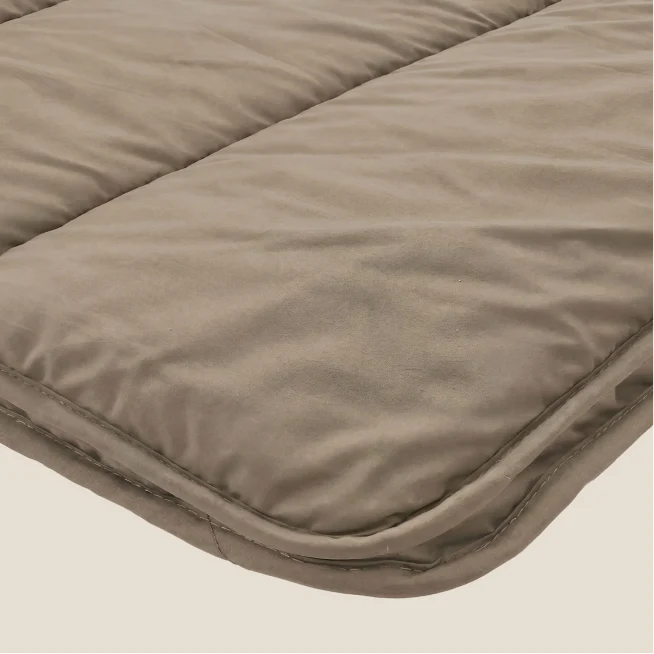 Zelesta Comfort Uni Sommerbettdecke - Naturtaupe