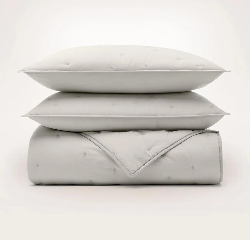 Quilt Sets - Pewter Airy Voile