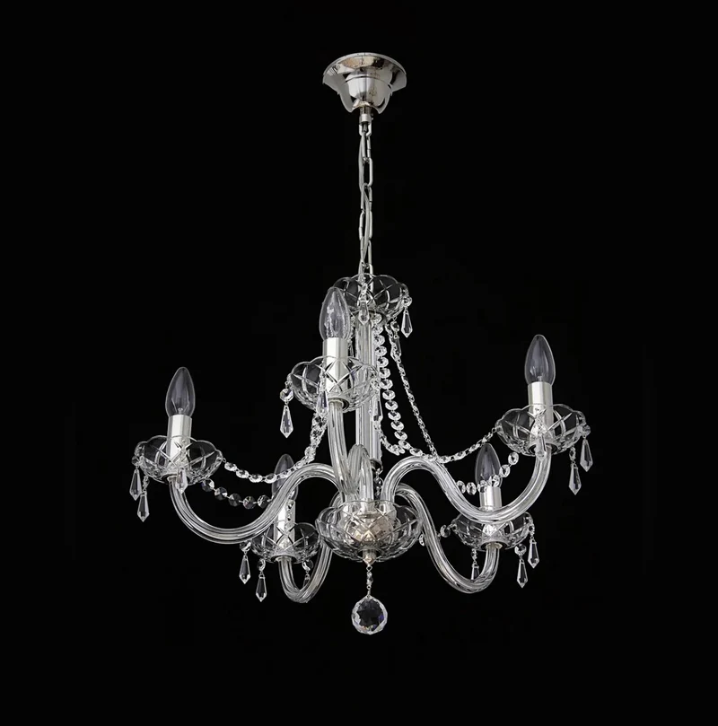 Casa Padrino Luxus Barock Kristall Kronleuchter Gold Ø 55 x H. 45 cm - Prunkvolle Messing Kronleuchter mit böhmischem Kristallglas - Barock Möbel - Edel & Prunkvoll
