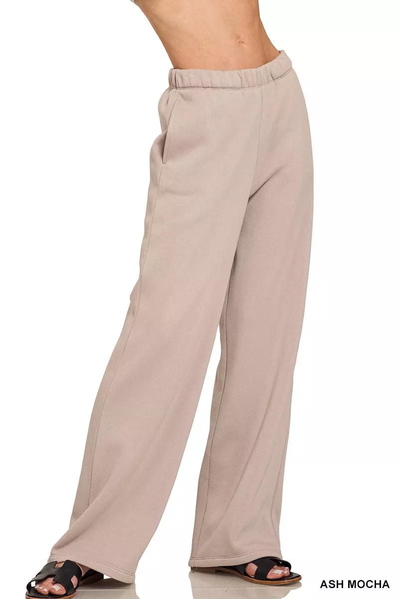 Zenana fleece joggingbroek met zakken
