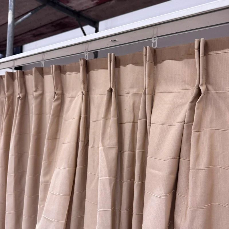 Gardine Beige Floral 165x260 Verdunkler Vorhang Gebraucht