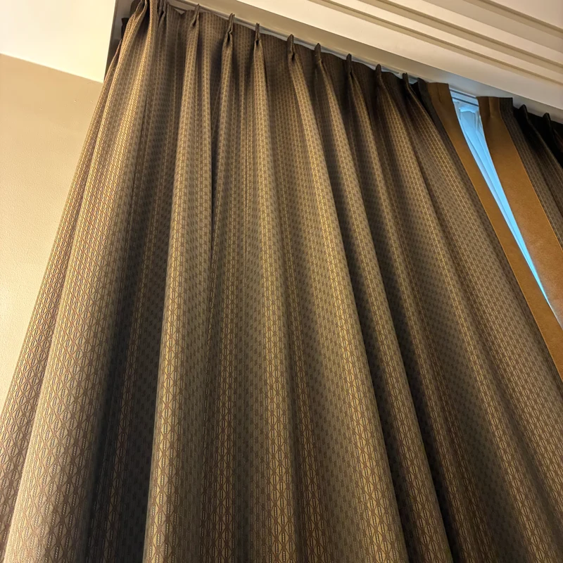 Luxus Vorhänge Gardinen Set 220x353 Hotel Atlantic Hamburg Golden