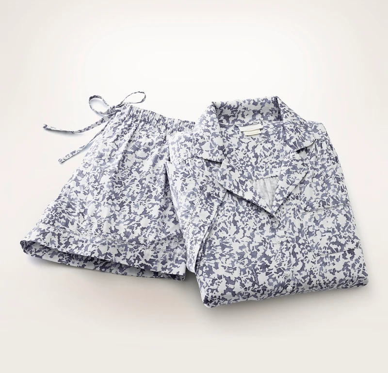 Signature Pajama Set - Short Sleeve & Shorts - Bay Garden