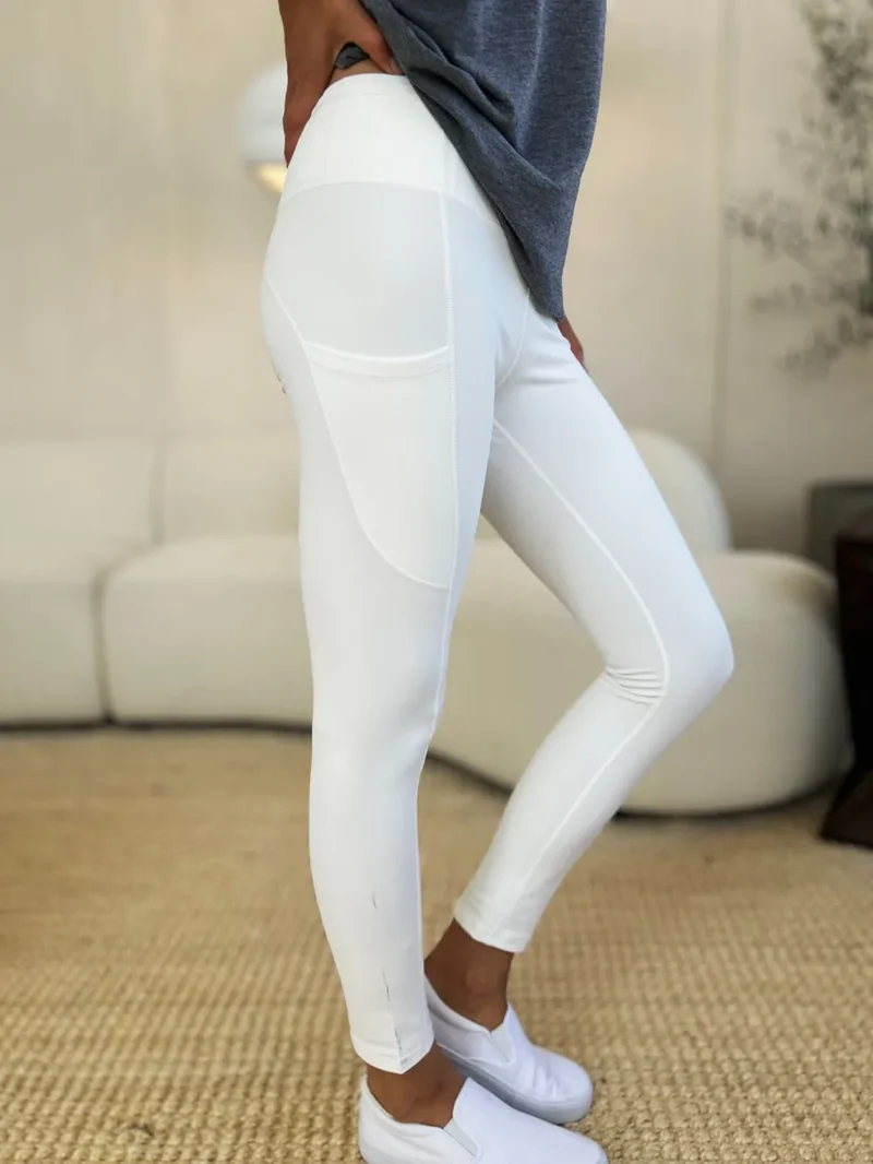 Sportlegging met wijde tailleband