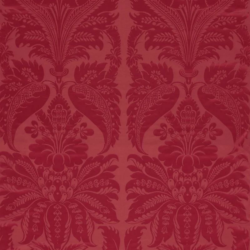 Silk Damask - cinnabar