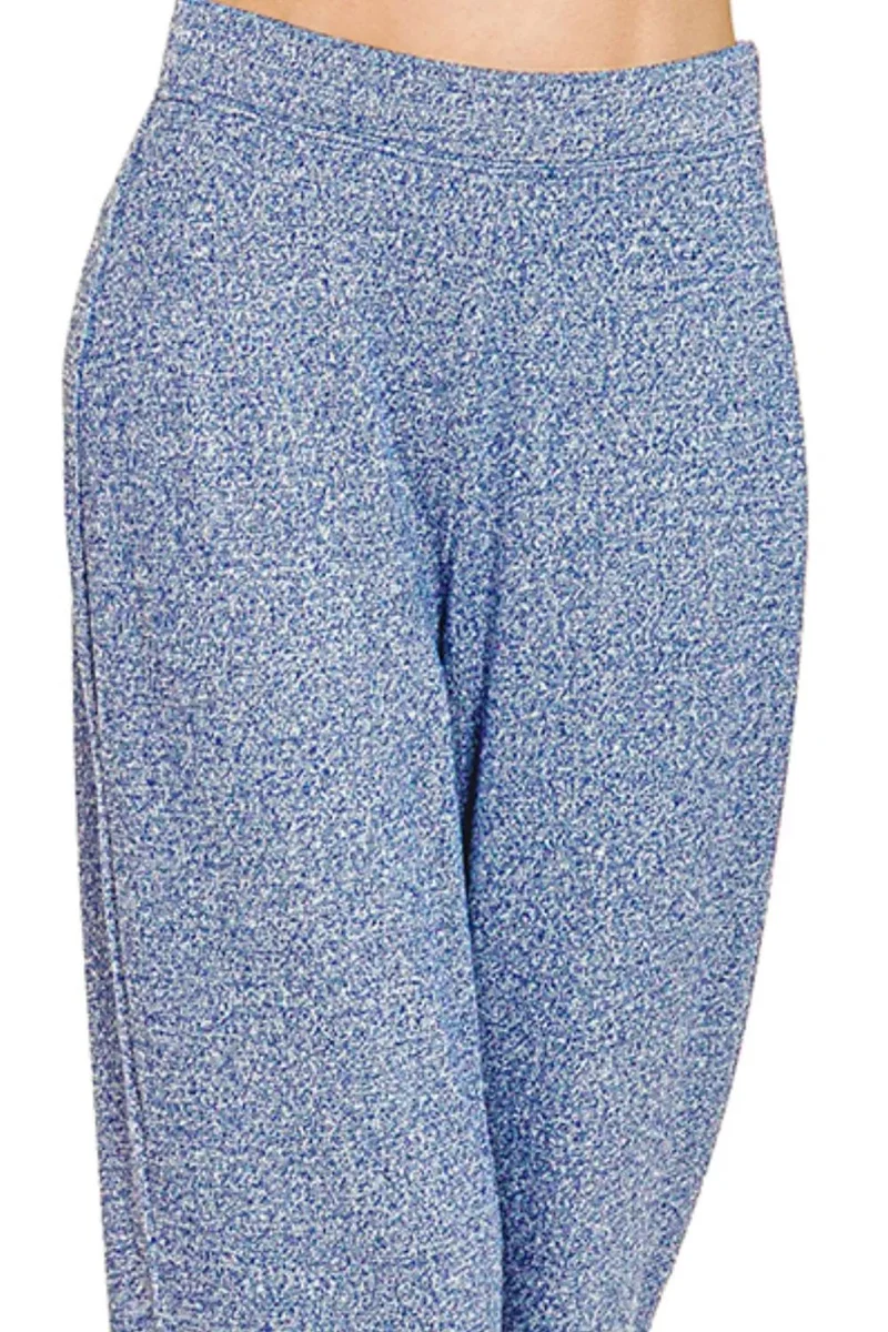Zenana Zachte Flared Broek met Elastische Taille